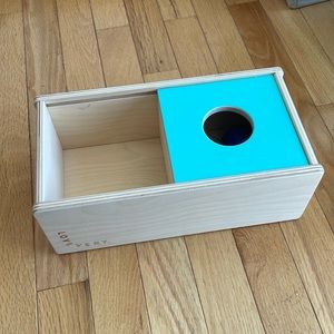 Lovevery slide and seek ball box